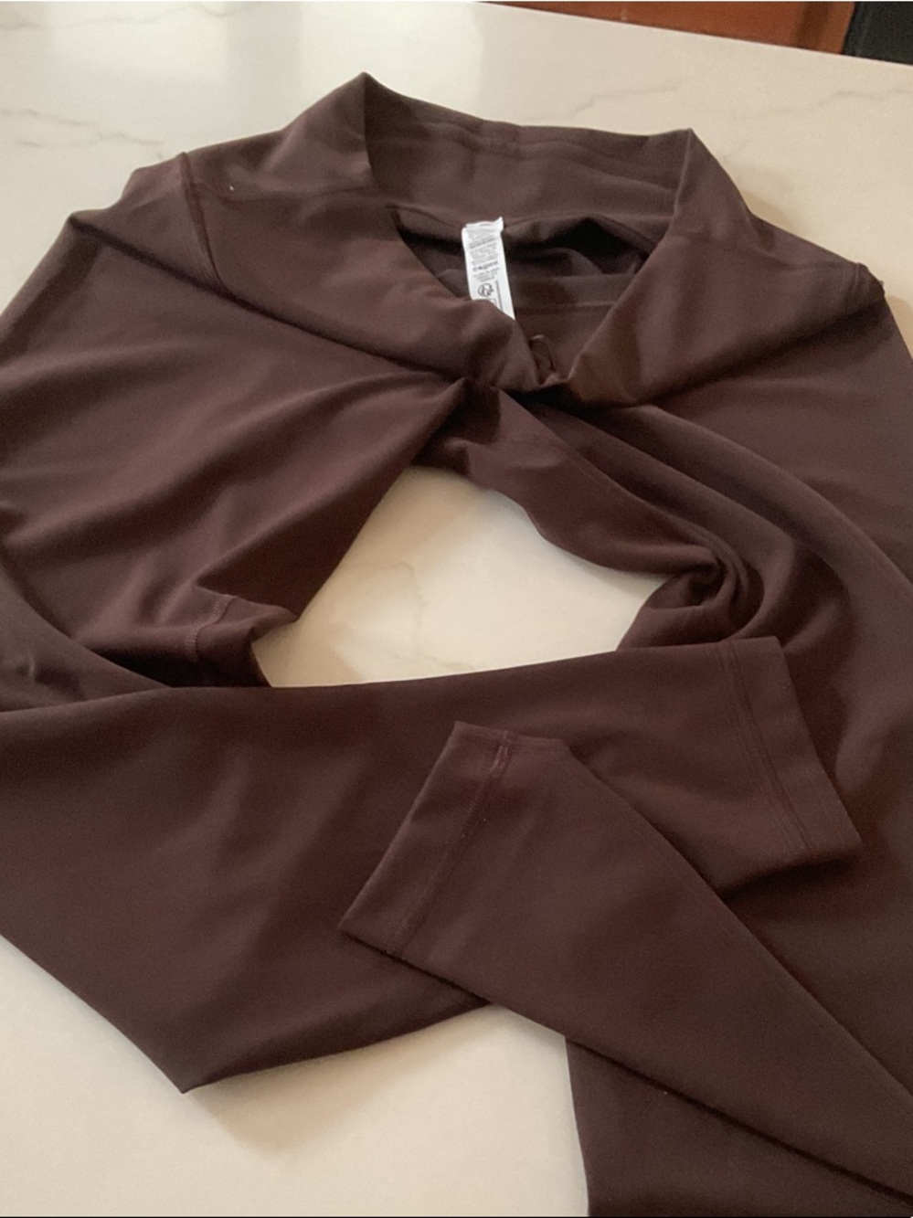 lululemon athletica wondertrain Leggings - Deep Chocolate Tone